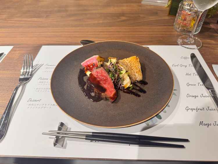 お料理も食べやすくおいしかった