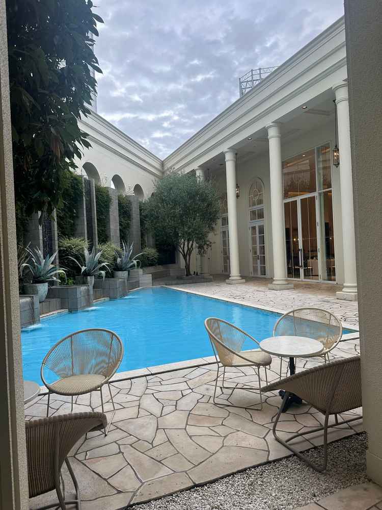 プールがついていました