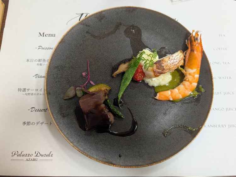 試食のお料理です。