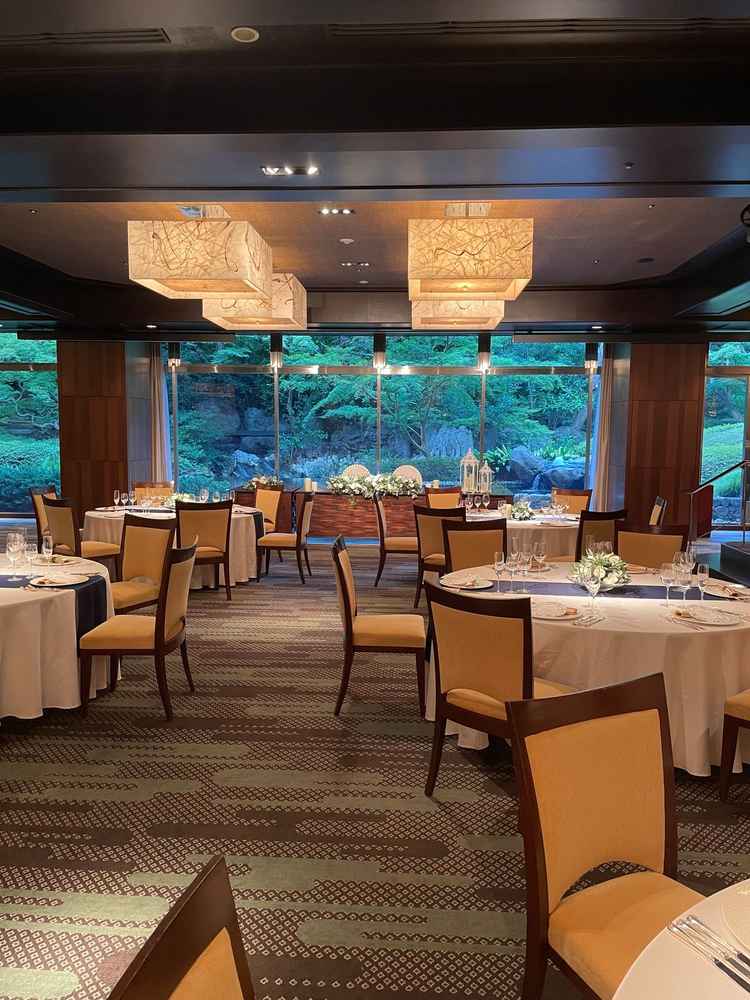 両親卓から見た高砂