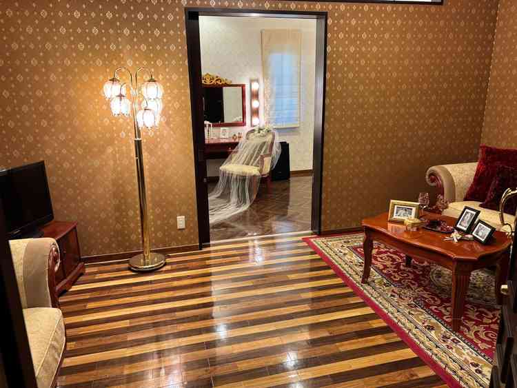 新郎新婦の控室