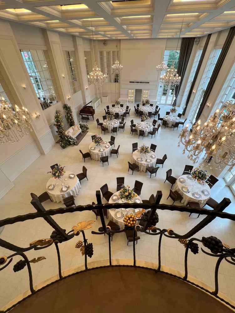 雰囲気が素晴らしい披露宴会場