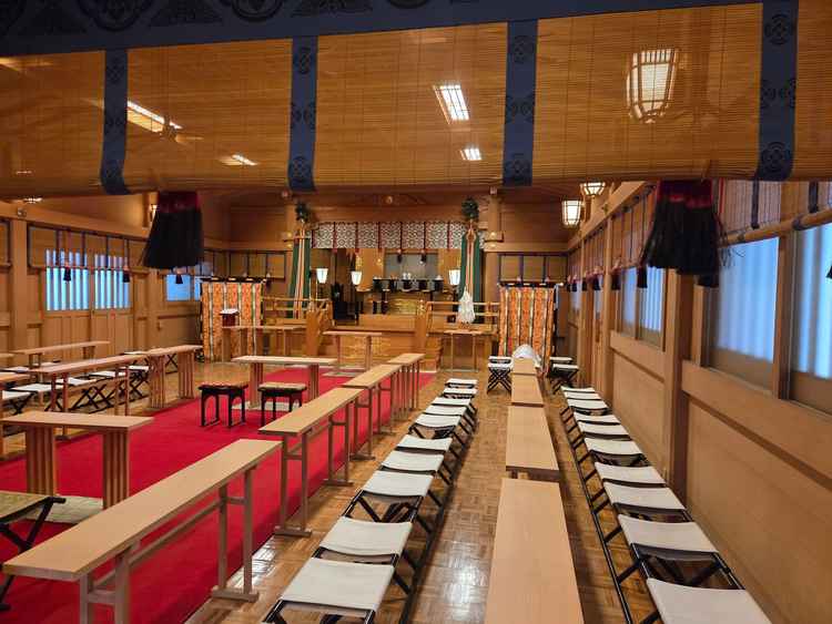 明治神宮の挙式を行う社殿