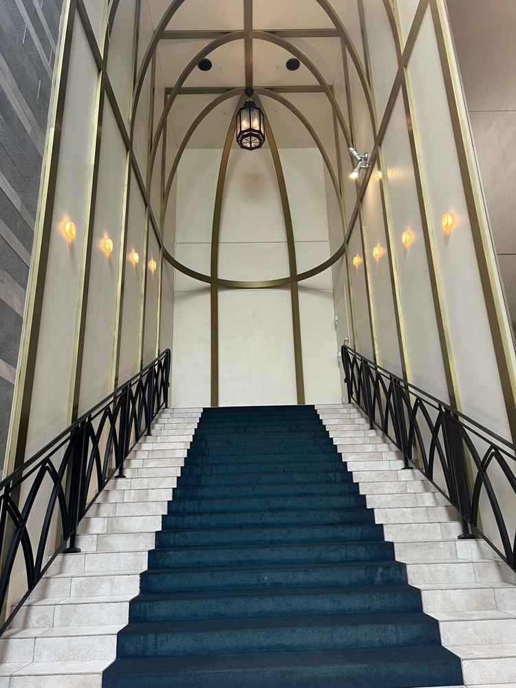 フラワーシャワーはここで実施