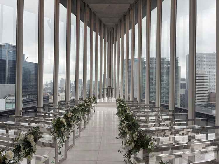 チャペルは他の結婚式場にはない個性的な雰囲気で、とても素敵でした。