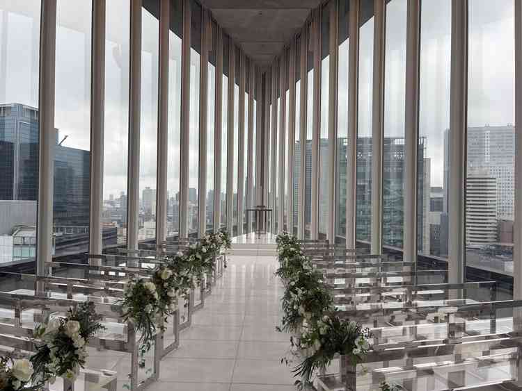 チャペルは他の結婚式場にはない個性的な雰囲気で、とても素敵でした。