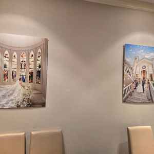 打ち合わせのスタートはカラー診断でした。実際に布をあててやってくださったのがとてもよかったです！