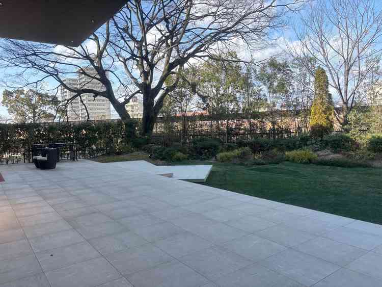 1階披露宴会場テラス