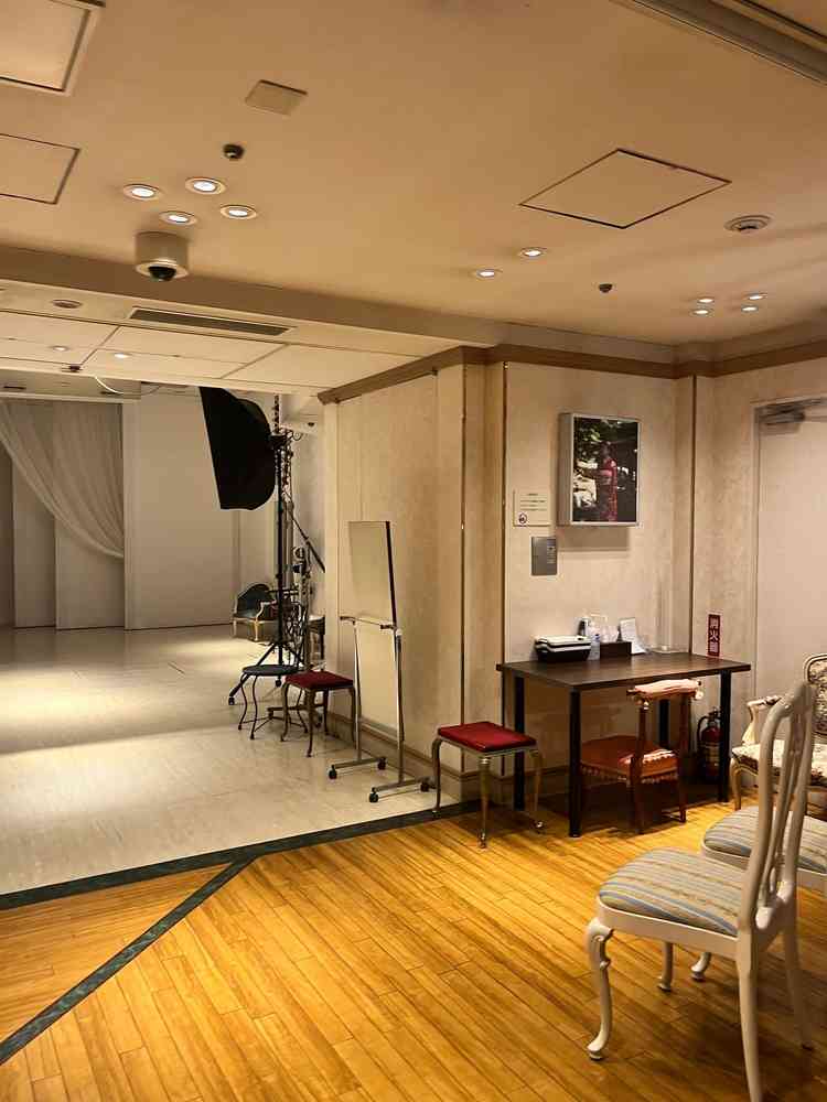 ホテル内に写真スタジオがあります。