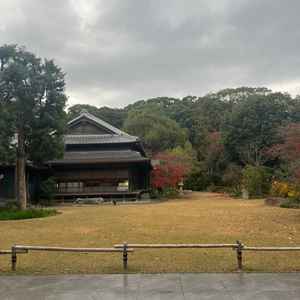 披露宴会場（迎賓館）から見える庭園