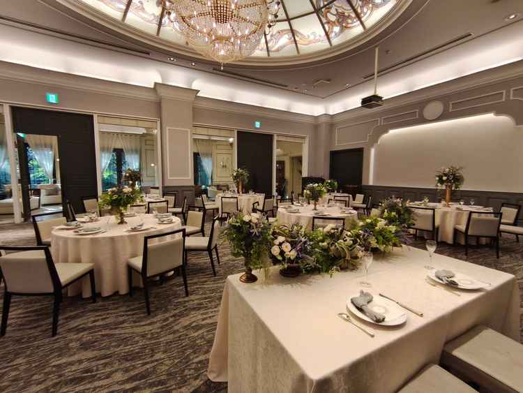 披露宴会場です。