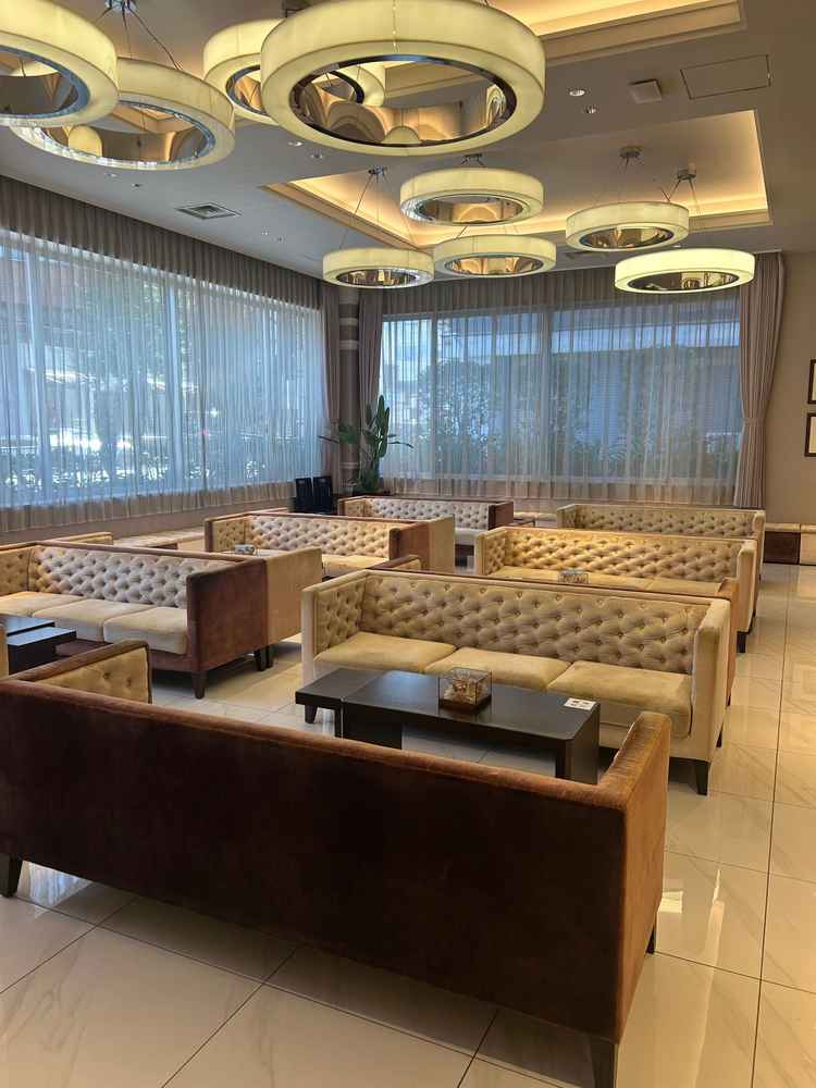 受付後、ゲストが待つお部屋