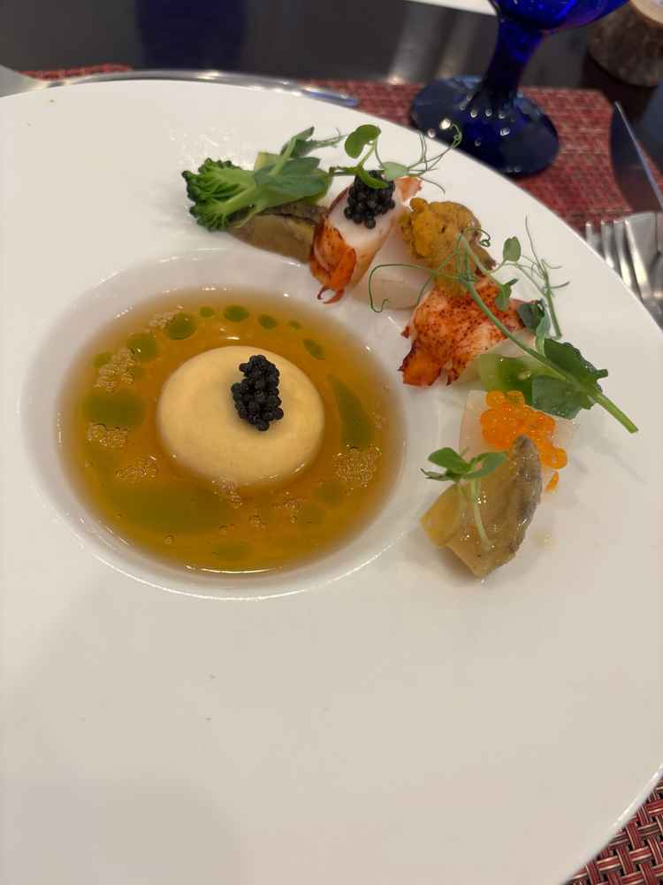 前菜のサラダ。