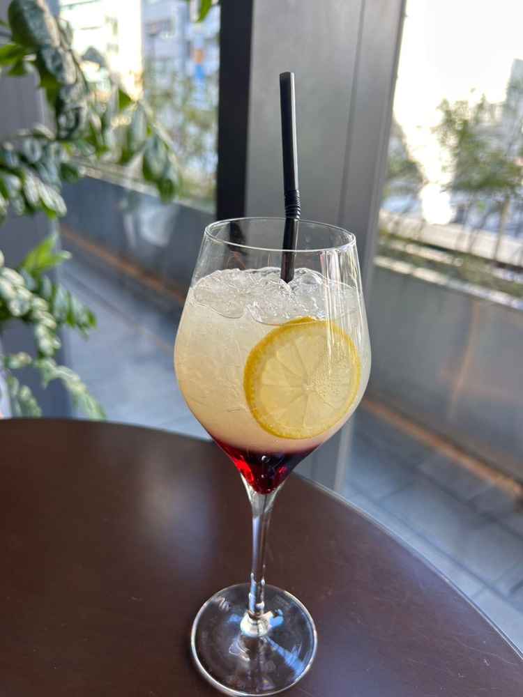 ウェルカムドリンクを試飲させていただきました。