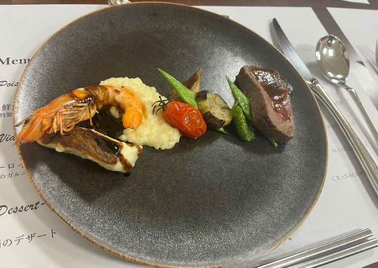 試食の際、実際に出してもらった料理。非常に美味しかったです。