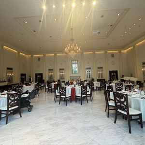 広々とした披露宴会場でした。