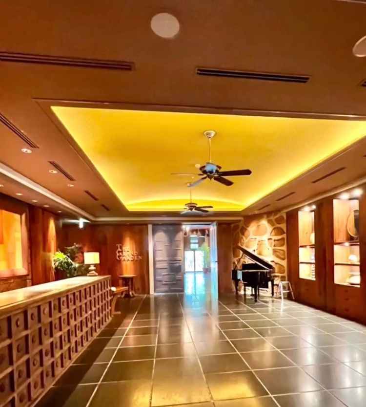 式場間の通路もとてもリゾート感がありました