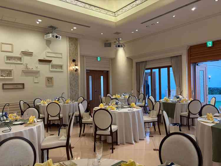 一番小規模な披露宴会場
