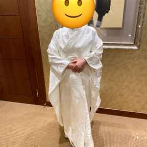 白無垢の試着をさせて頂いた。