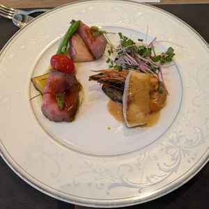 和フレンチ。箸で食べることができる。