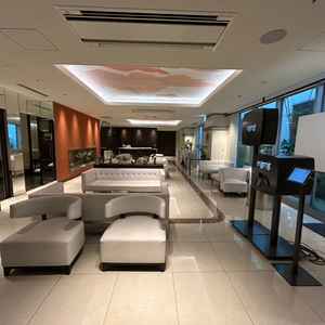 プライベート待合室にはフォトスポットやドリンクカウンターがあり、ゲストに楽しんでもらえると思いました