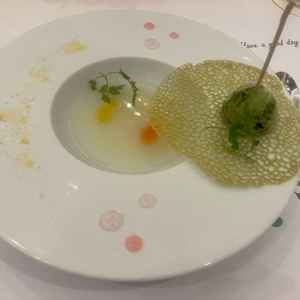 金魚がモチーフになったデザート
