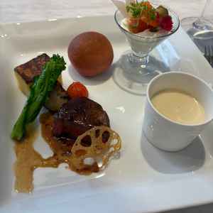 <上州牛試食>お肉がとても柔らかく、焼き加減もちょうど良くてとても美味しかったです。