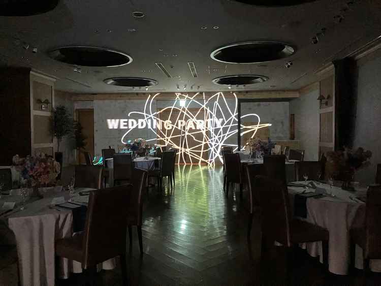 プロジェクションマッピングも作成していただけます。