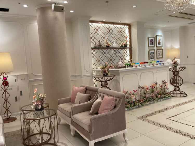 ウェルカムパーティのお部屋