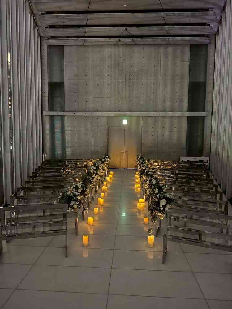 最上階のチャペル、ここにしかない雰囲気