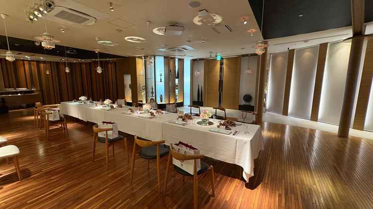 もう1つの会場も明るい空間で素敵でした