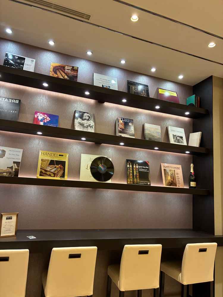 披露宴会場手前のホワイエ