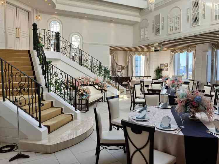 綺麗な披露宴会場