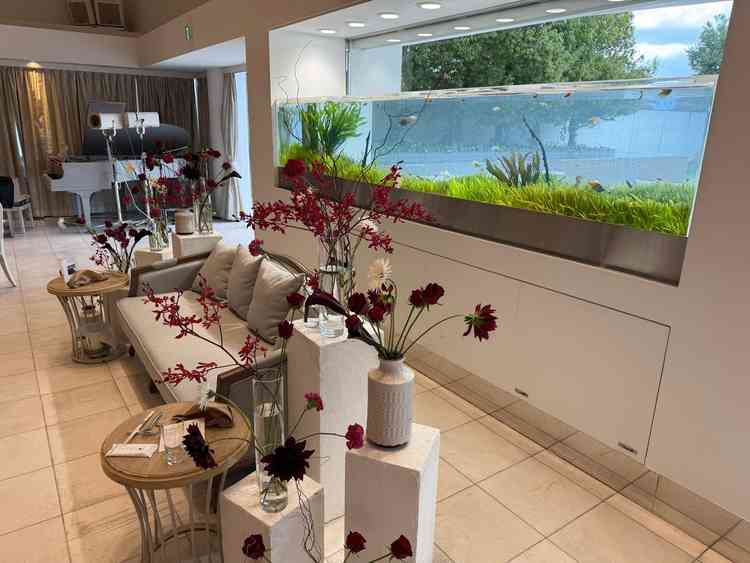 披露宴会場は3タイプありました。