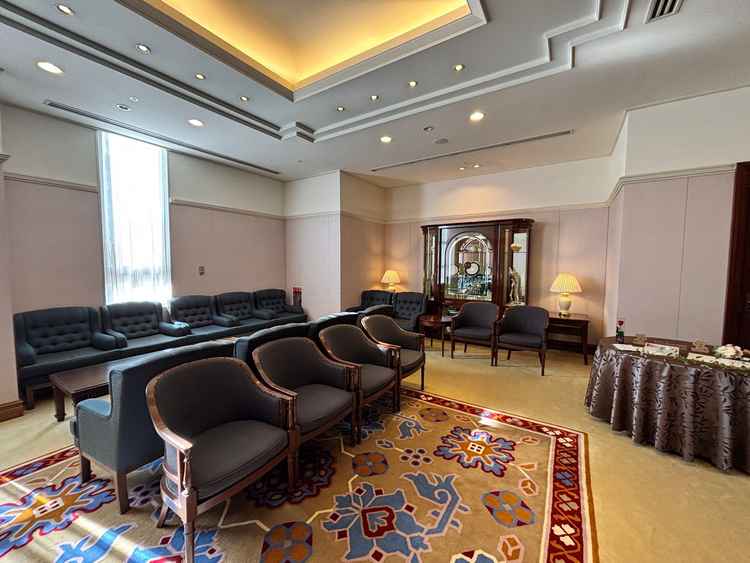 エディンバラの待合室です。