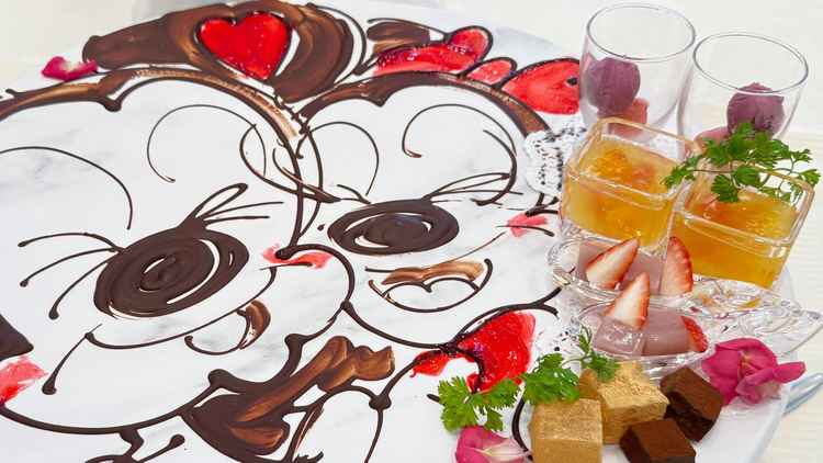 デザートの試食。デザートビュッフェはいらないと思っていたが、これならやりたいと思えた。