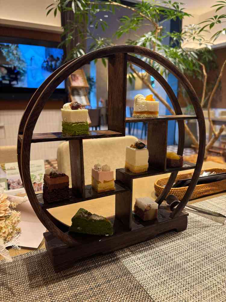 スイーツブュッフェ試食