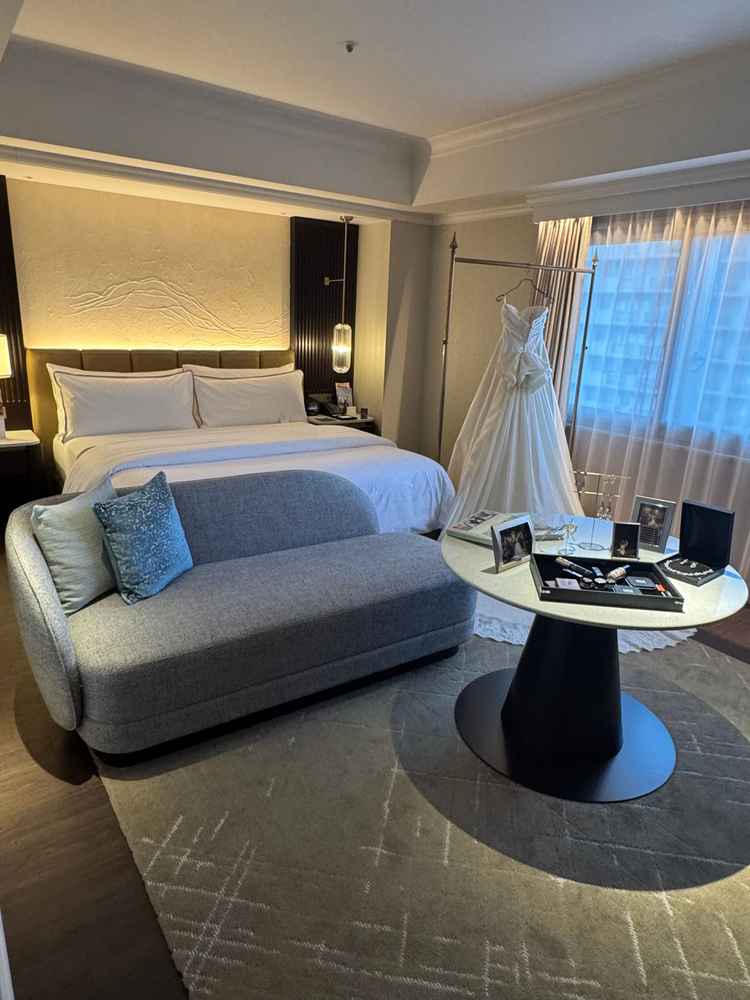 支度部屋として使うことが可能なお部屋です。宿泊する部屋とは別で花嫁の支度部屋が用意されます。