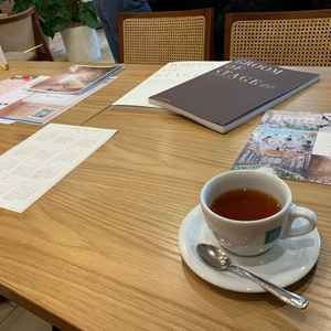 打ち合わせスペースの様子。