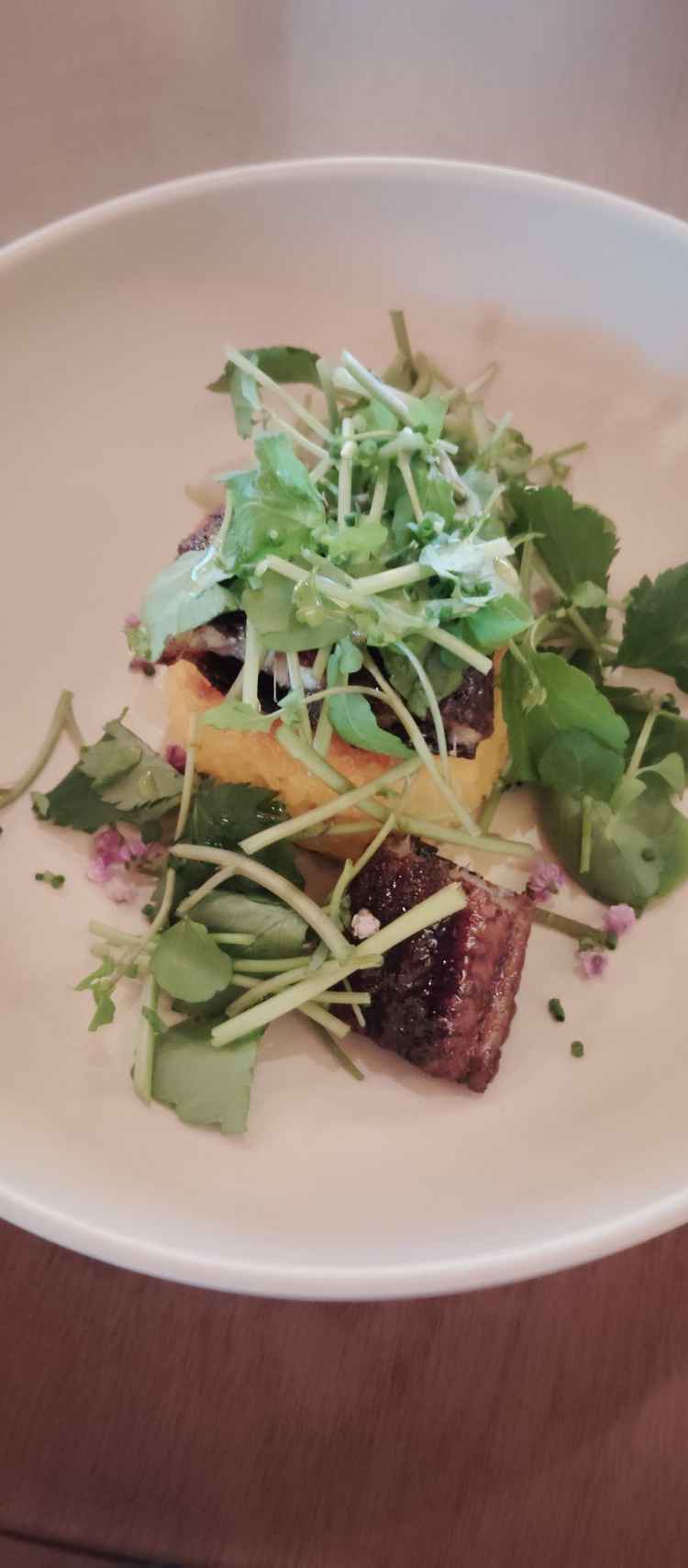 うなぎのひつまぶし風リゾット。めちゃくちゃ美味しかったです。