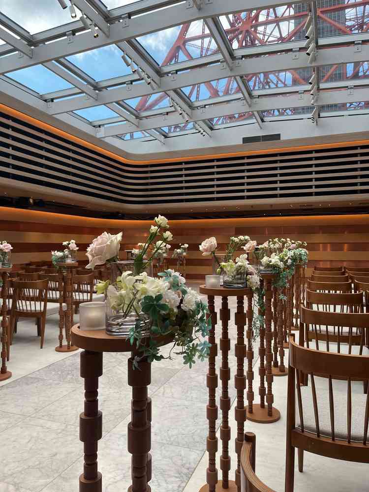 東京タワーの見える挙式場