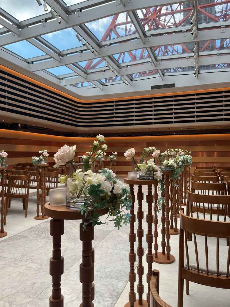 東京タワーの見える挙式場