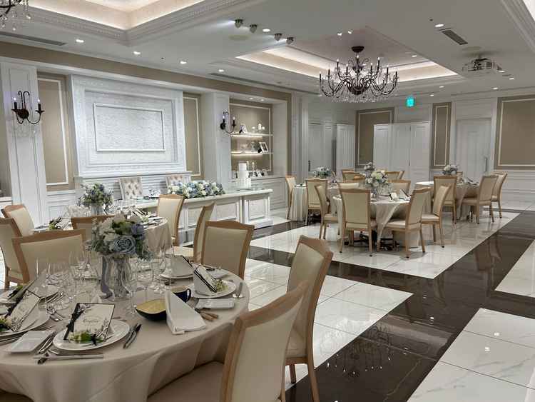 披露宴会場　全体像