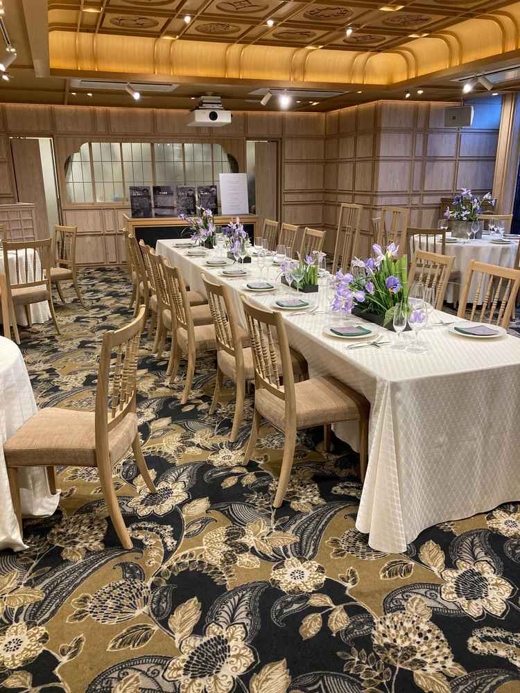 宴会場となります。こちらは新しい施設です。