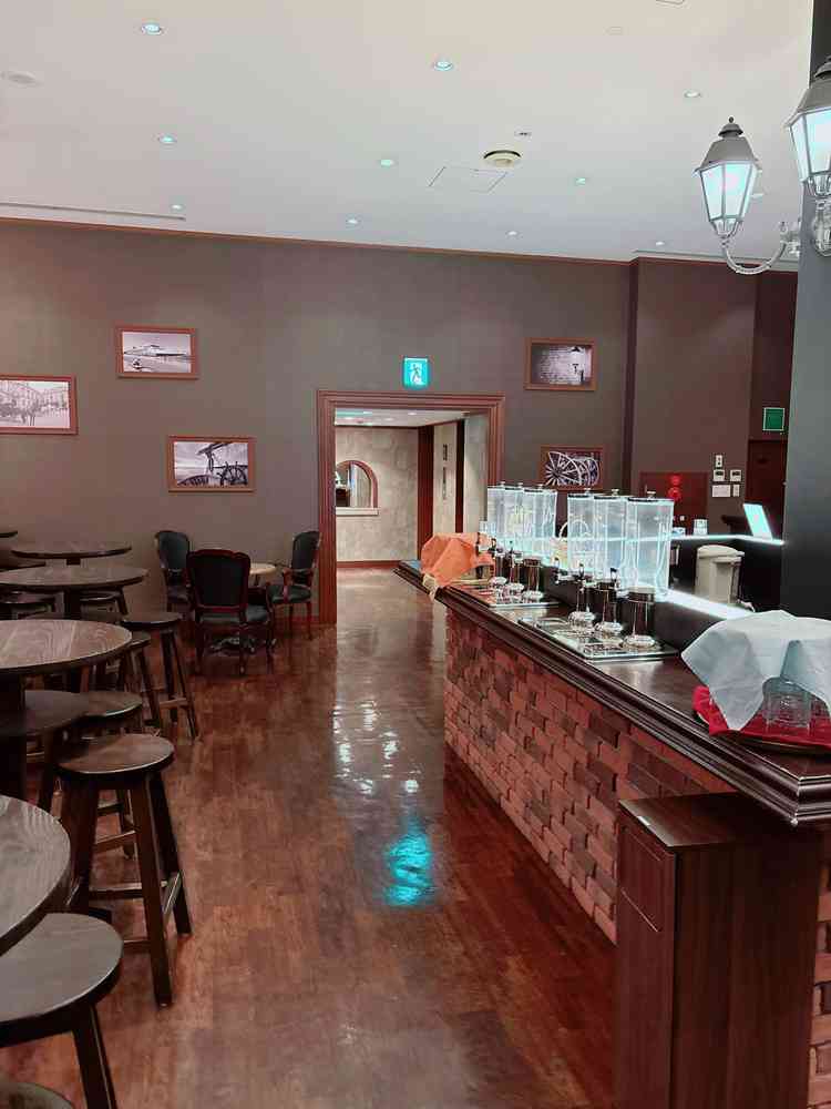 地下一階にあるゲストの控え室です。