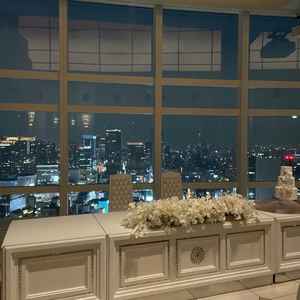 高砂はシンプルだけど、地味すぎずキラキラしていた