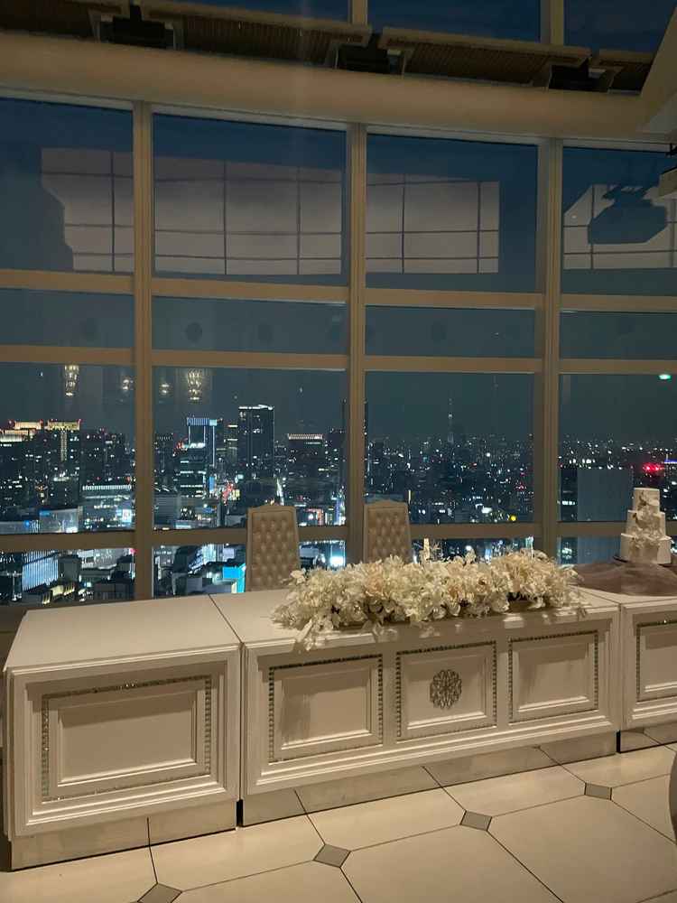 高砂はシンプルだけど、地味すぎずキラキラしていた