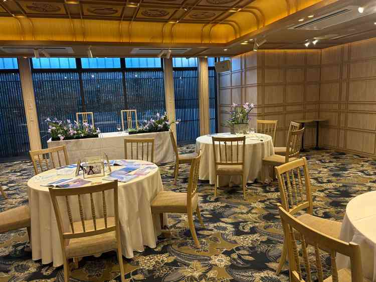 披露宴会場が希望してた広さだった