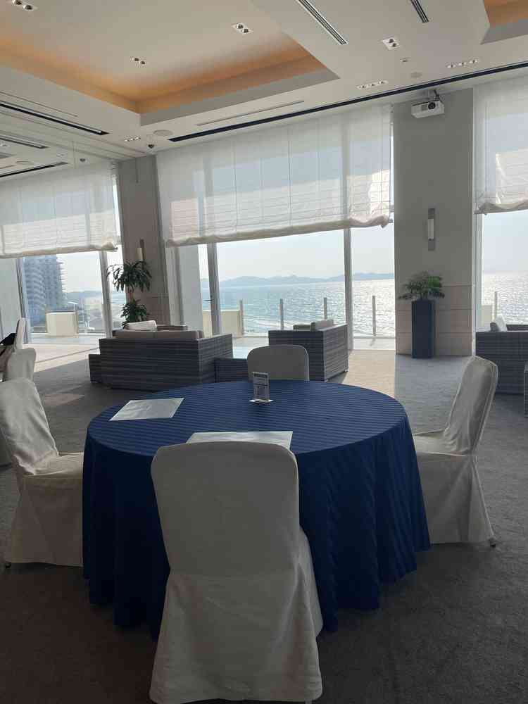 披露宴会場の雰囲気も良かった