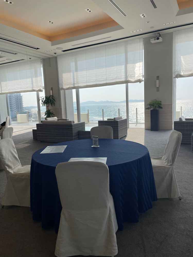 披露宴会場の雰囲気も良かった